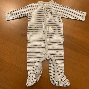 3 month Ralph Lauren footed one piece